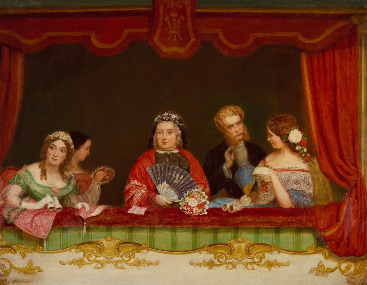 Palco privato, Drury Lane da John Watkins Chapman