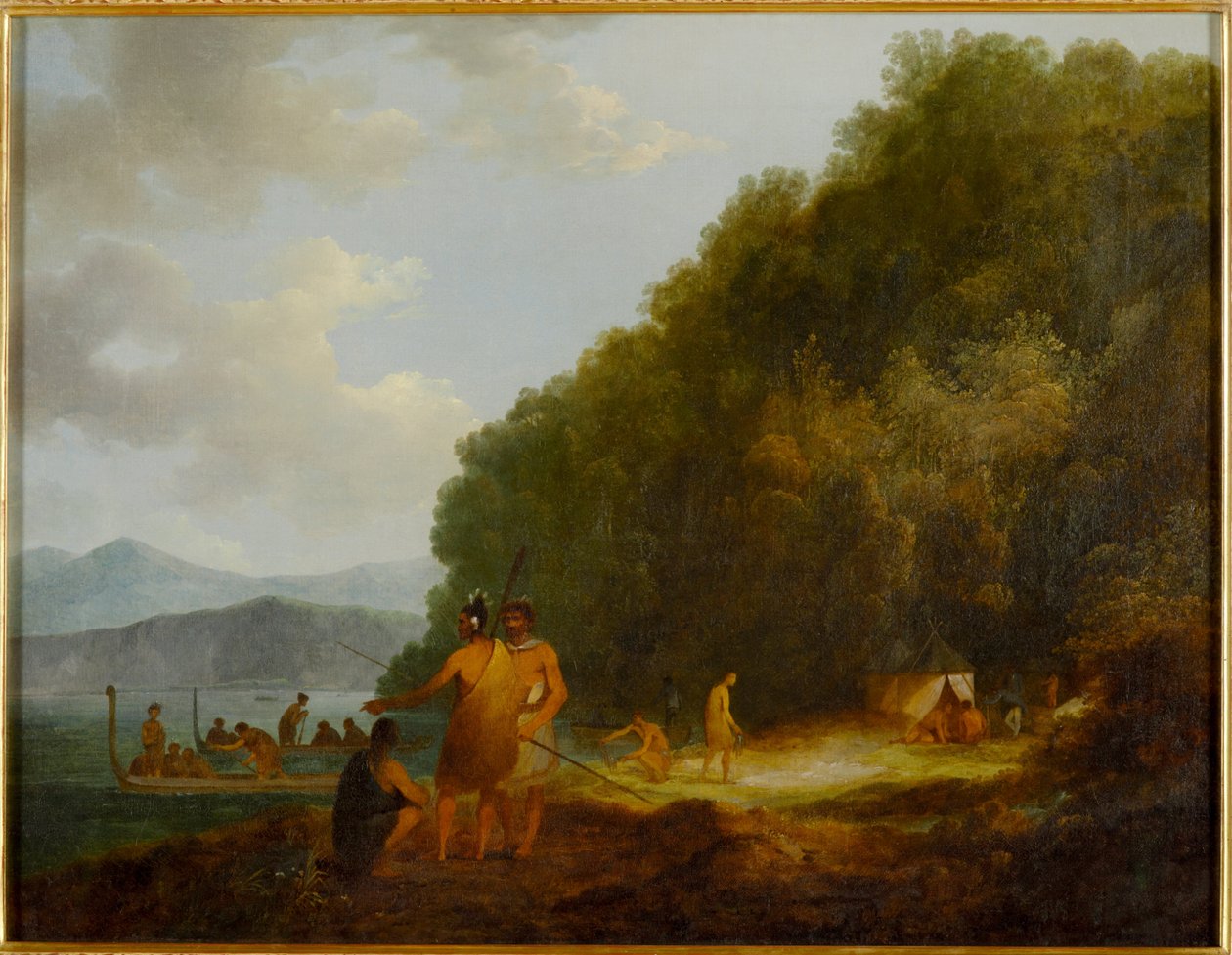 Ship Cove, Queen Charlotte Sound da John Webber
