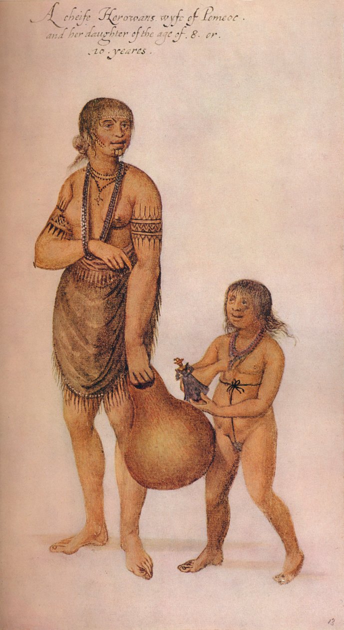 La moglie di un capo Herowan da John White