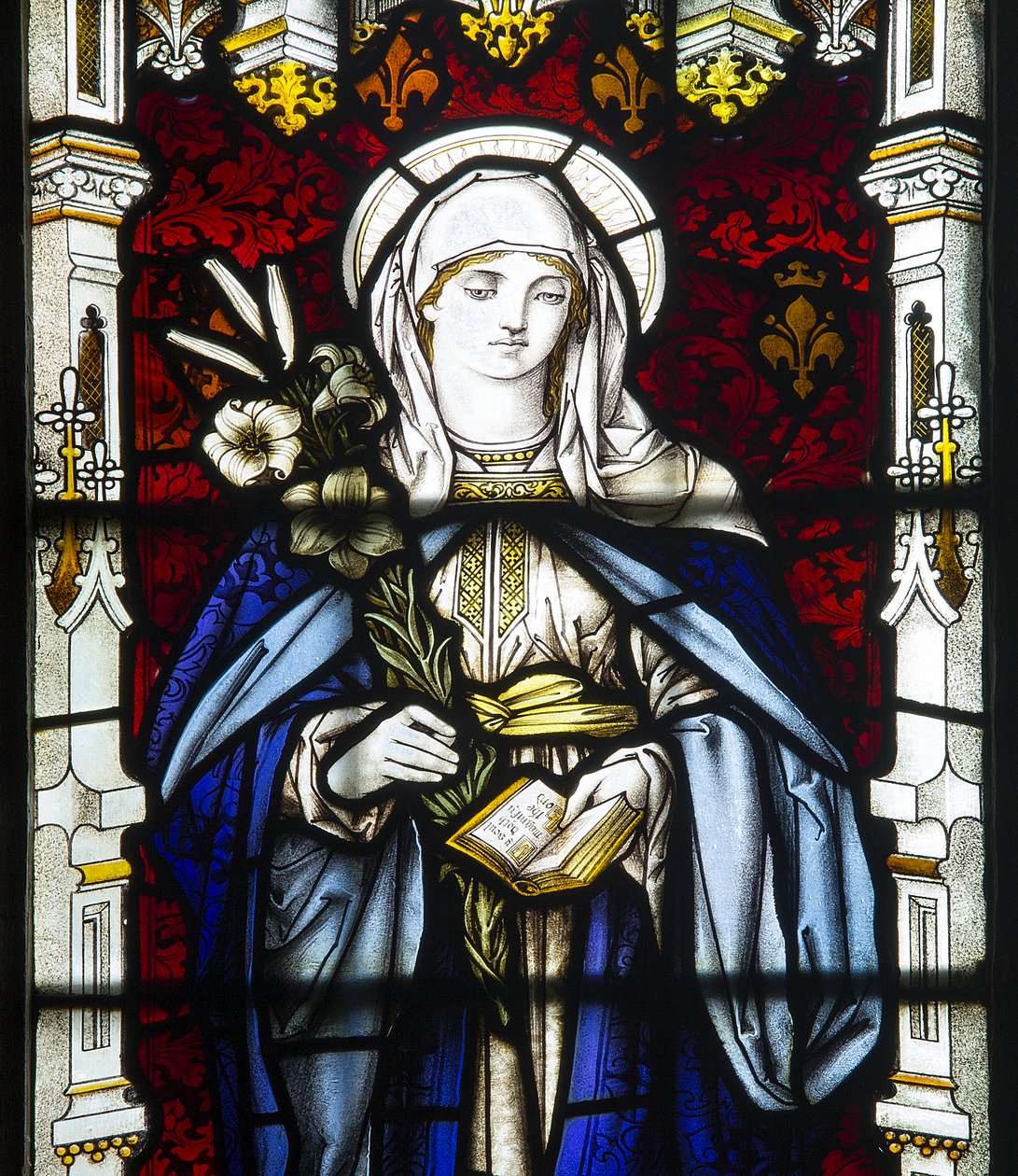 Vergine Maria, 1898 da John William Brown