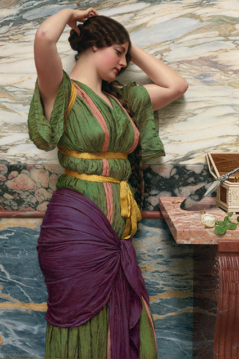 Un riflesso equo, 1915 da John William Godward