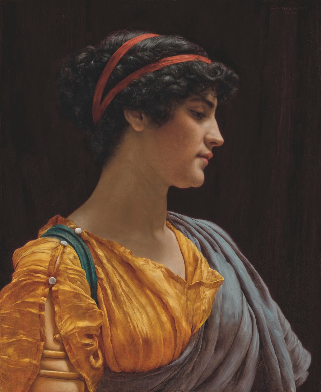 Cynthia da John William Godward