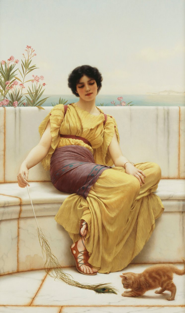 Oziosità, 1900 da John William Godward