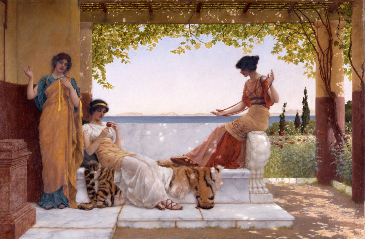 Sul Balcone da John William Godward