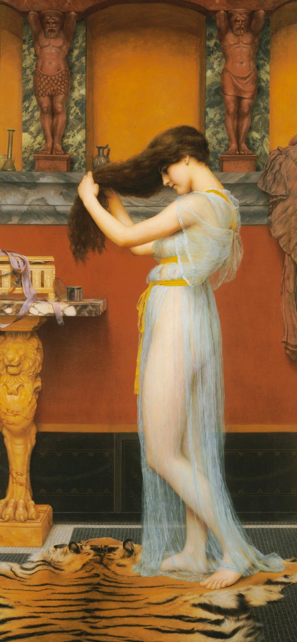 La toilette, 1900 da John William Godward