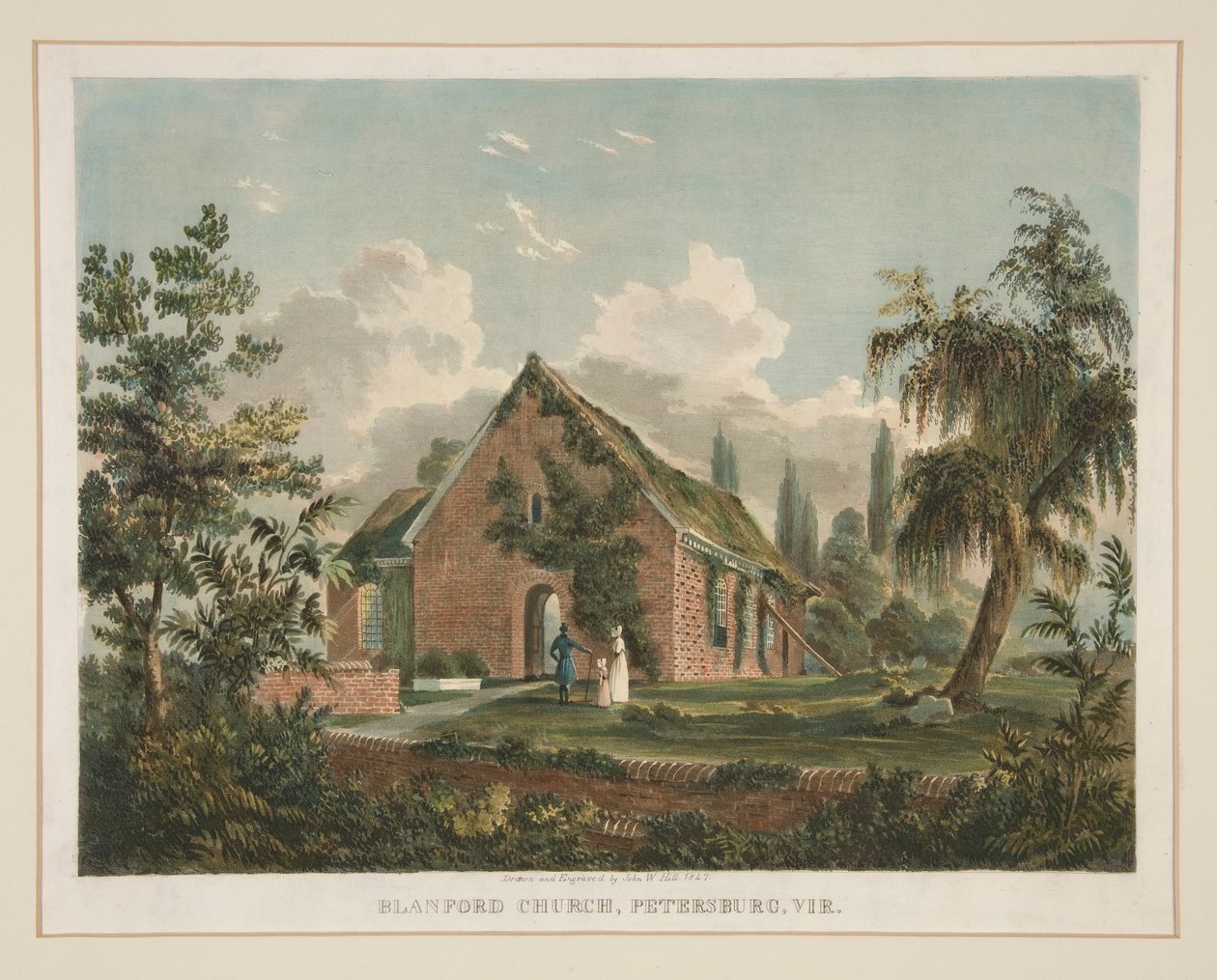 Chiesa di Blanford, Petersburg, Virginia da John William Hill
