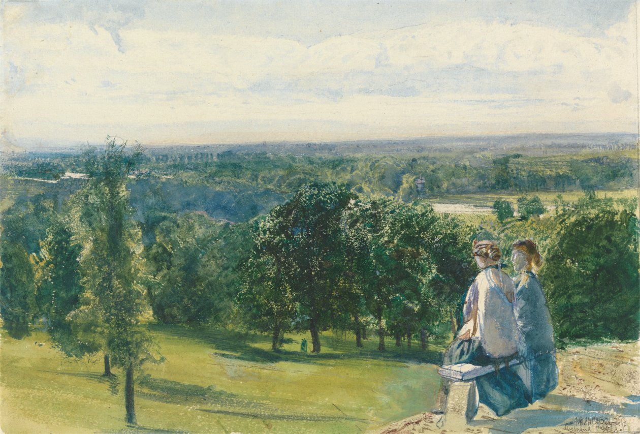 Nel Parco di Richmond da John William Inchbold