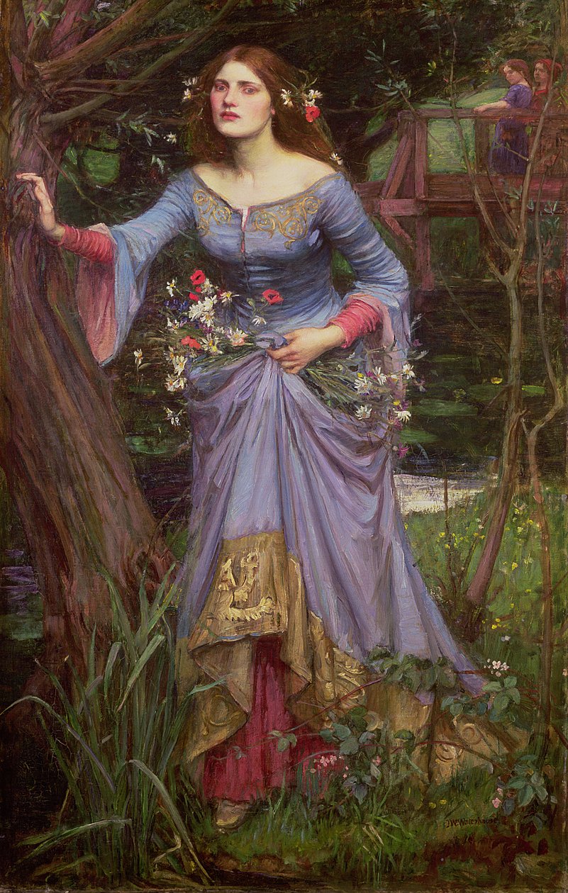 Ofelia, 1910 da John William Waterhouse