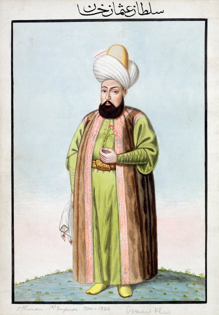 Osman I, Imperatore Ottomano, 1808 da John Young