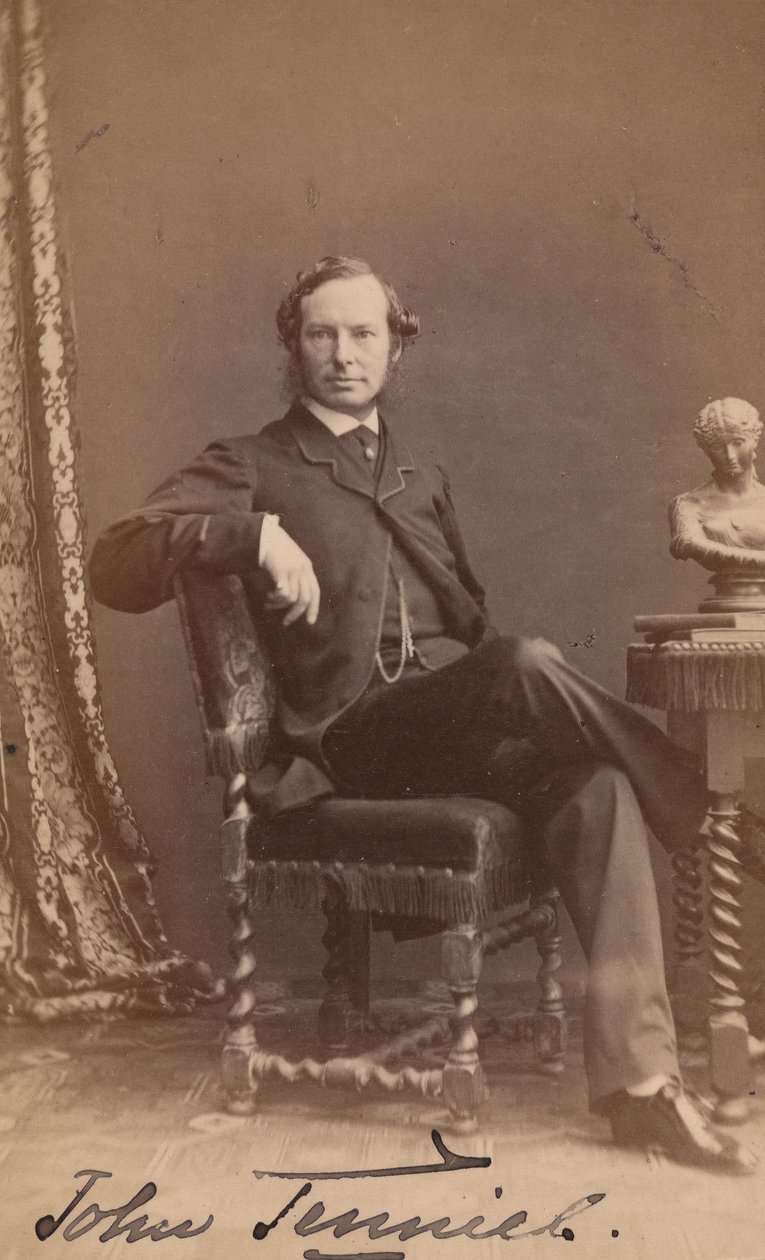[John Tenniel], 1860s da John and Charles Watkins