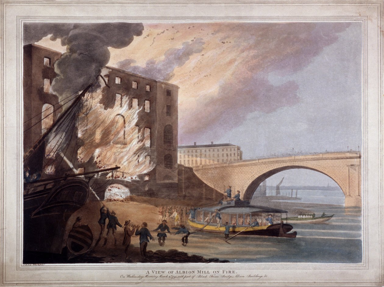 Albion Place, Southwark, Londra, 1791 da John william Edy