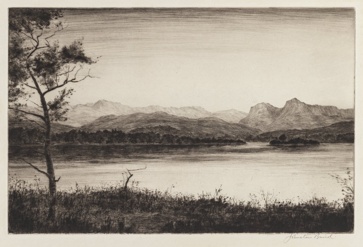 Langdale Pikes, Windermere da Johnstone Baird