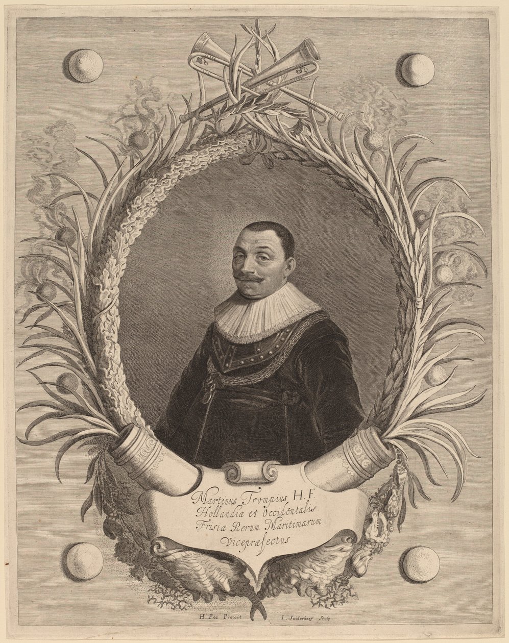 Martin van Tromp da Jonas Suyderhoff after Hendrik Gerritsz Pot