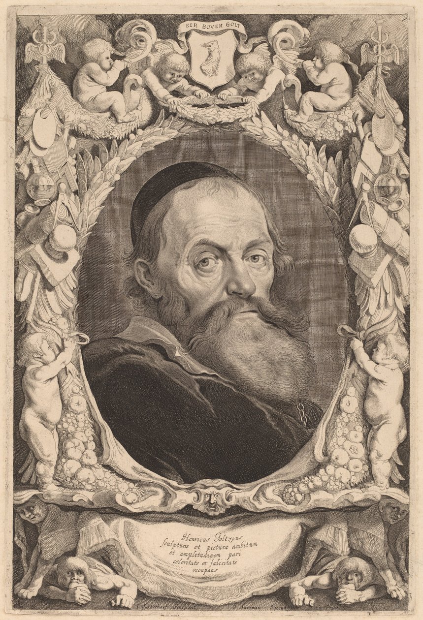 Hendrik Goltzius da Jonas Suyderhoff after Pieter Claesz Soutman