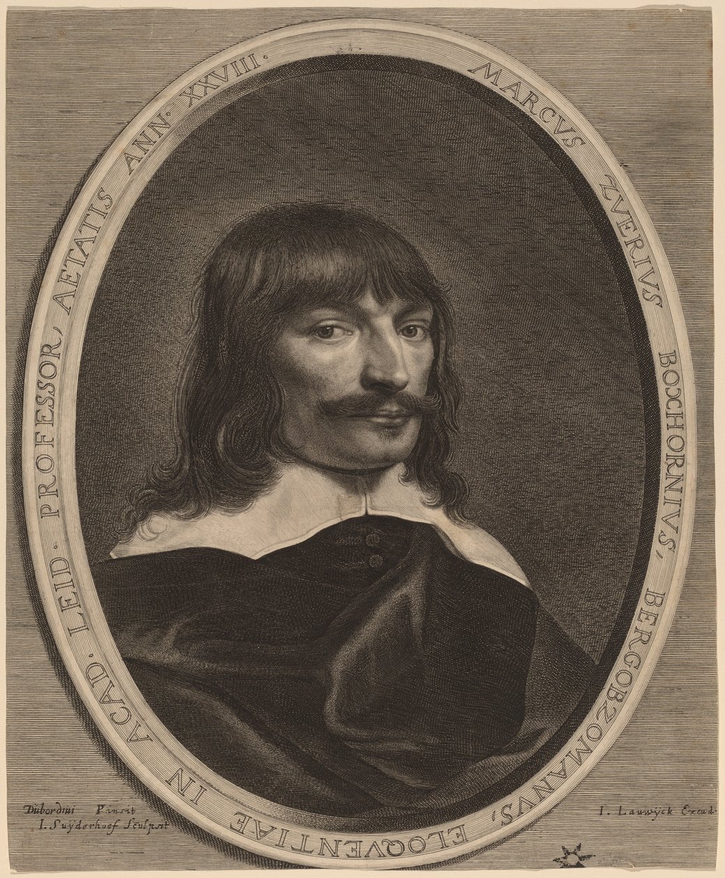 Marcus-Zuerius Boxhorn da Jonas Suyderhoff after Pieter Dubordieu