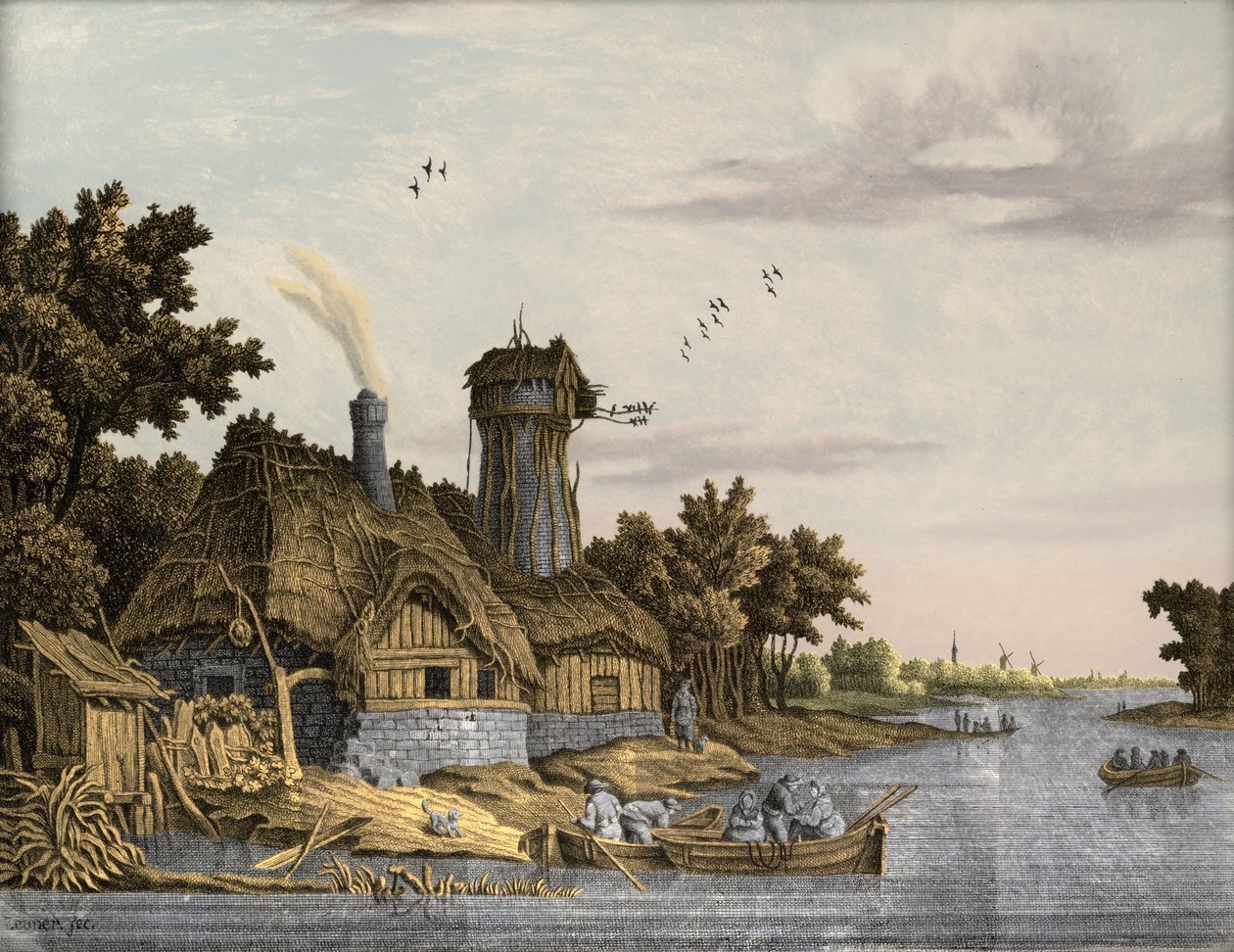 Mulino lungo un Fiume da Jonas Zeuner