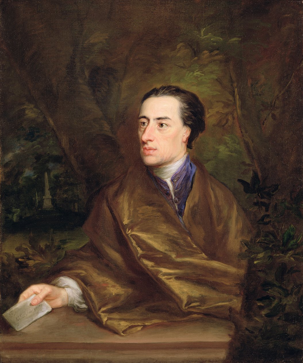 Alexander Pope (1688-1744) da Jonathan Richardson