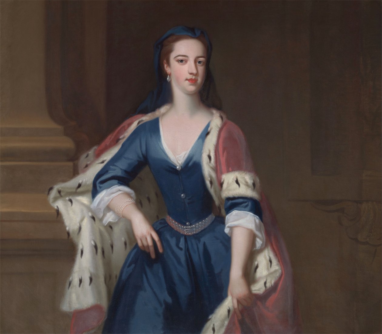 Lady Anne Cavendish (figlia di Elihu Yale) da Jonathan Richardson