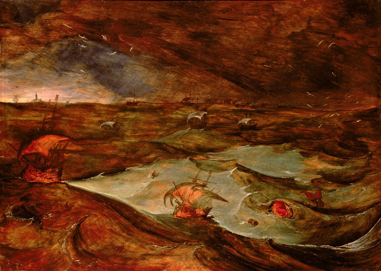 Tempesta in mare, 1610 da Joos or Josse de Momper