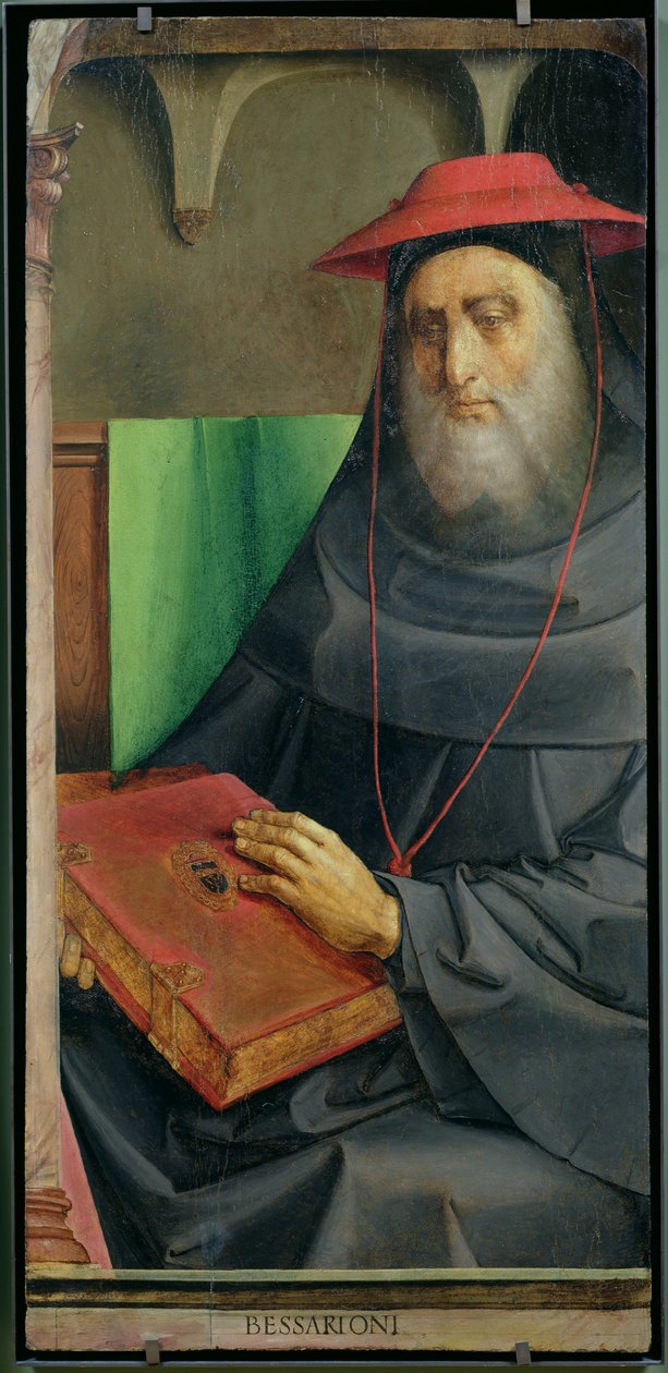Ritratto del Cardinale Bessarione (1402-72) c.1475 da Joos van Gent