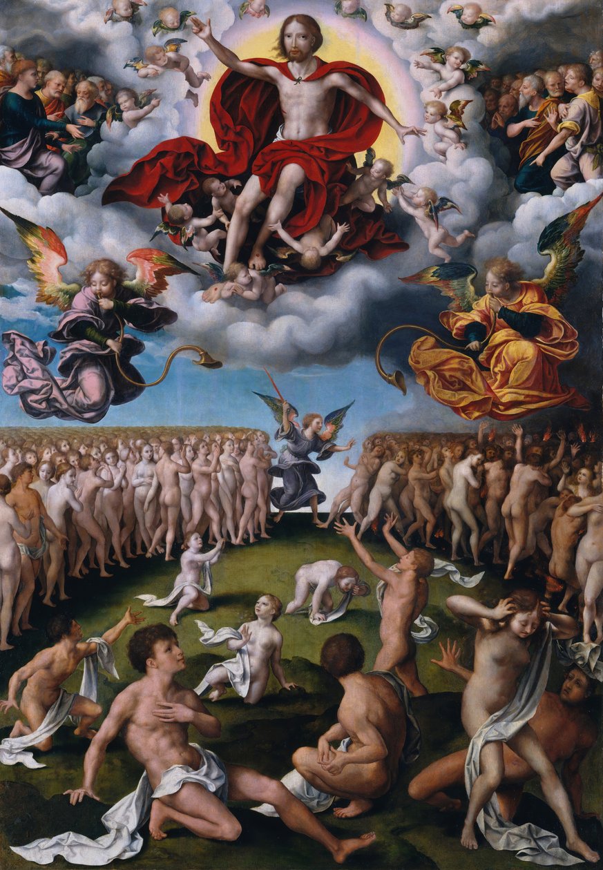 Il Giudizio Universale, ca. 1520-25 da Joos van Cleve