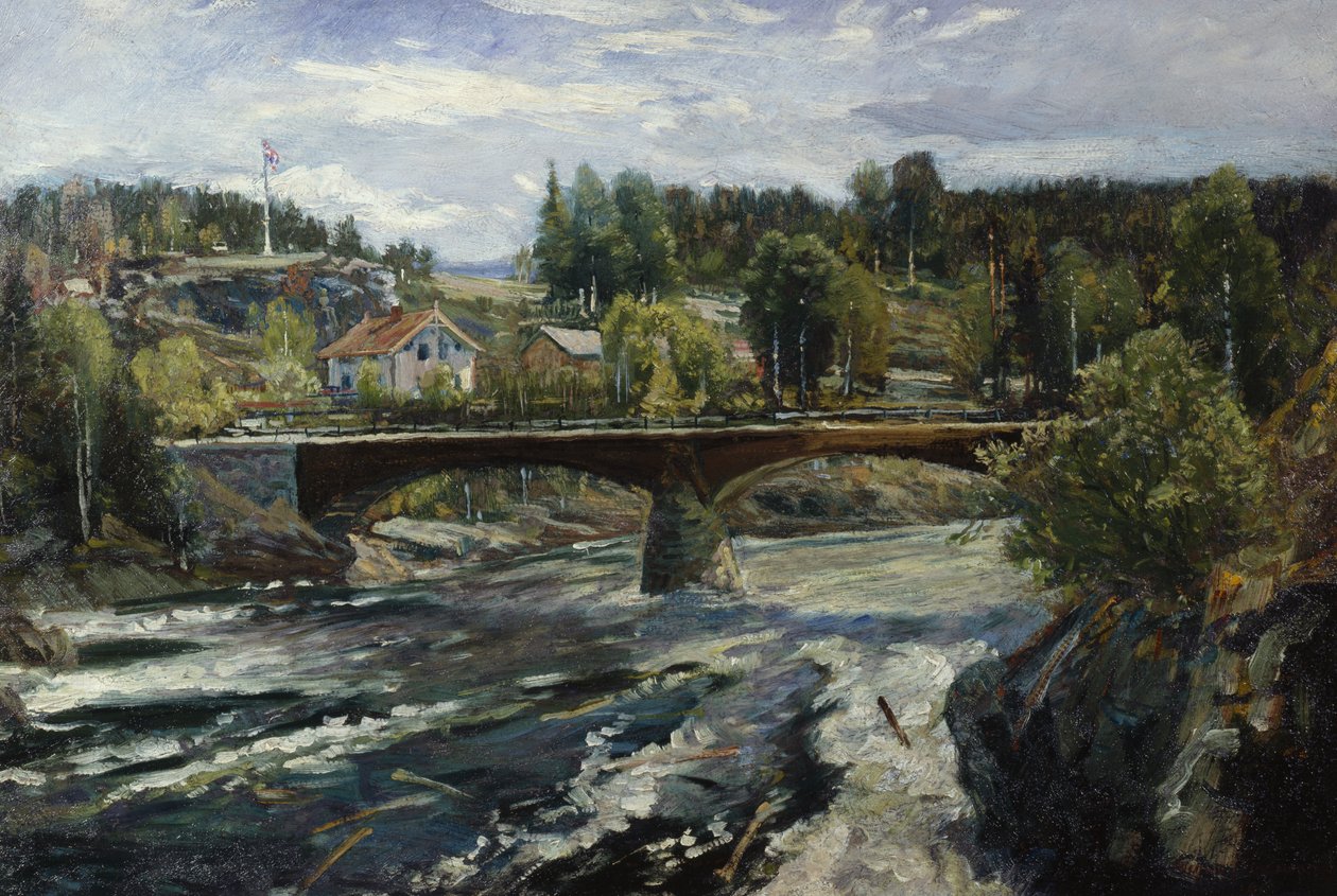 Ponte di Fossum da Jorgen Sorensen