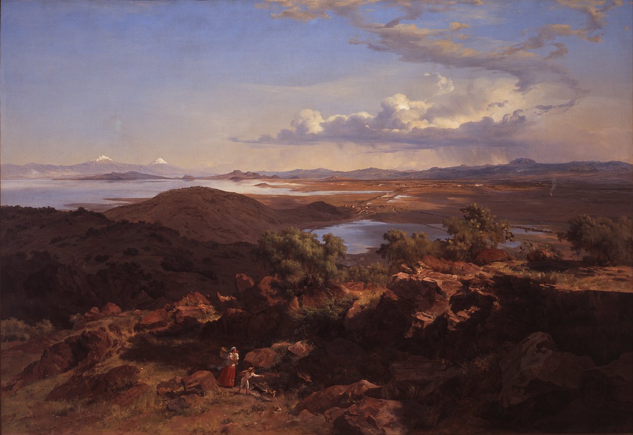 Valle del Messico dal colle di Santa Isabel da José Marí Velasco