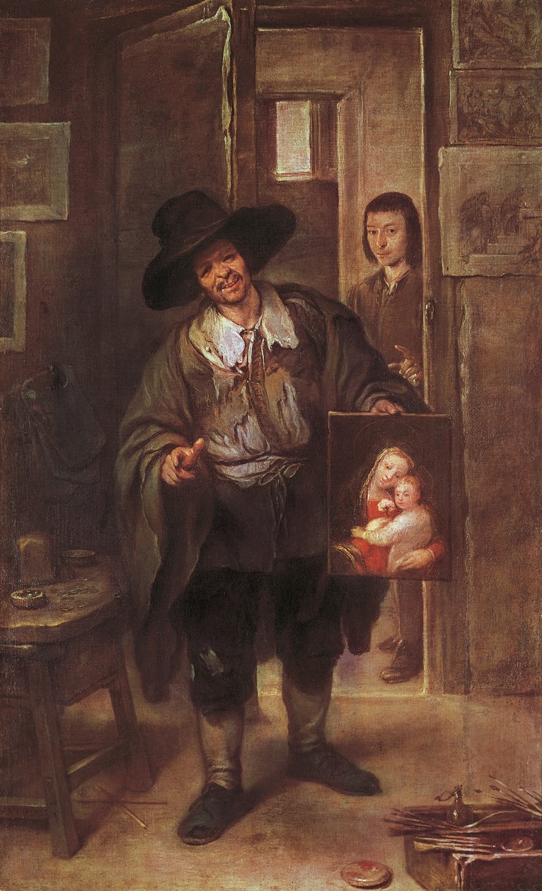 Scena di studio, dopo il 1670 da José Antolínez