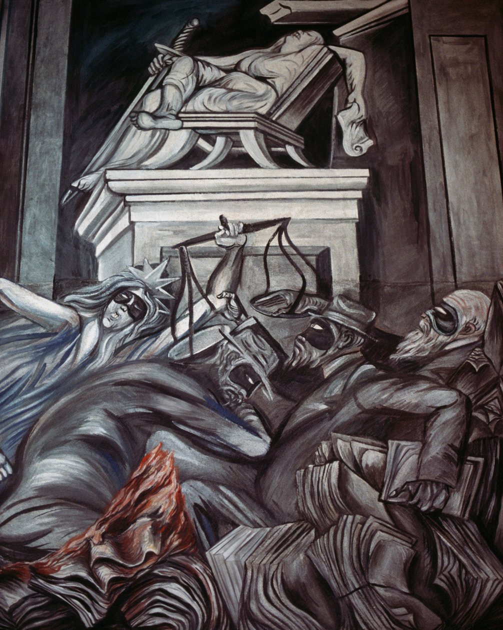 Giustizia (dettaglio) da José Clemente Orozco