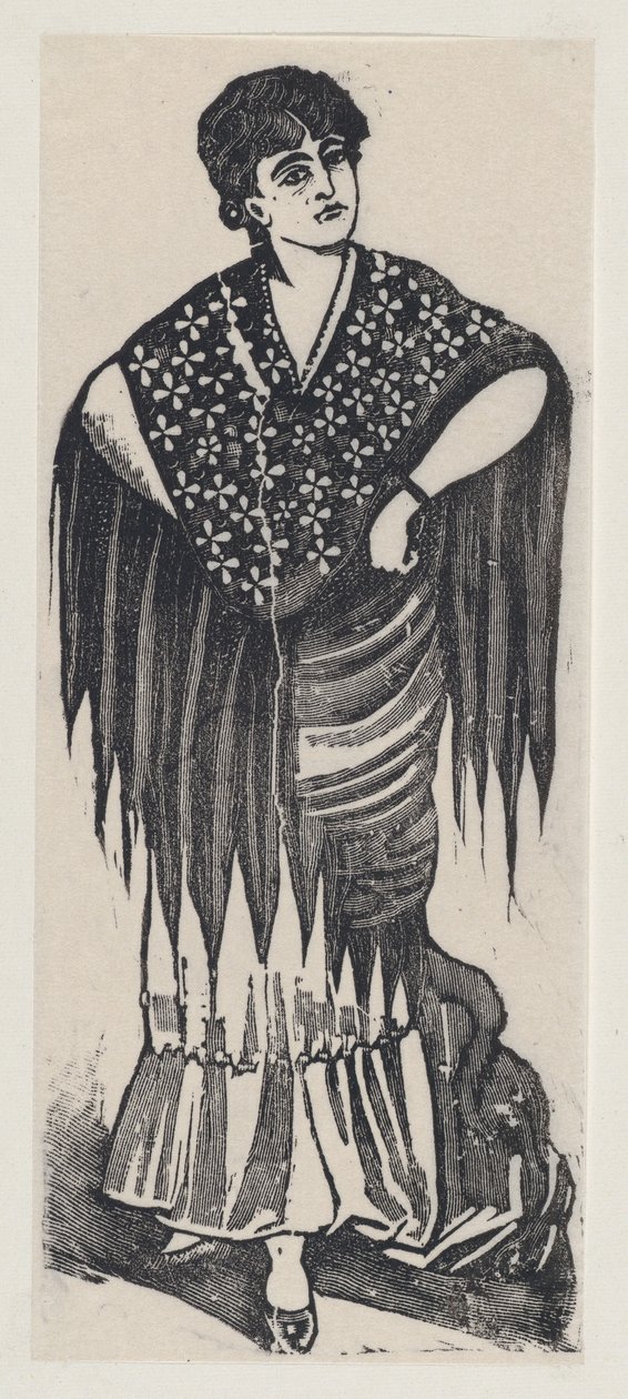 Un gitano, ca. 1880-1910 da José Guadalupe Posada