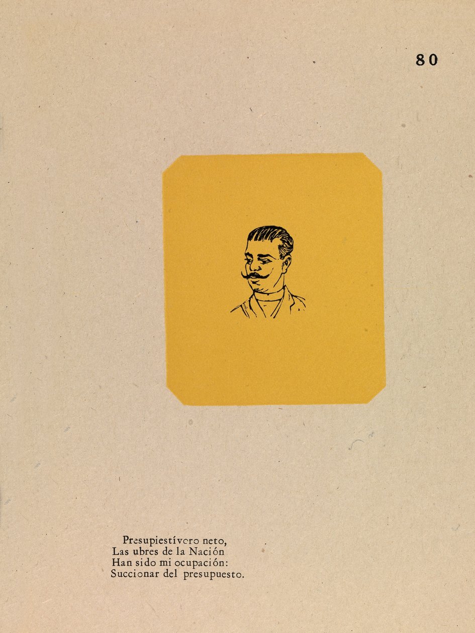Titolare di un ufficio da José Guadalupe Posada