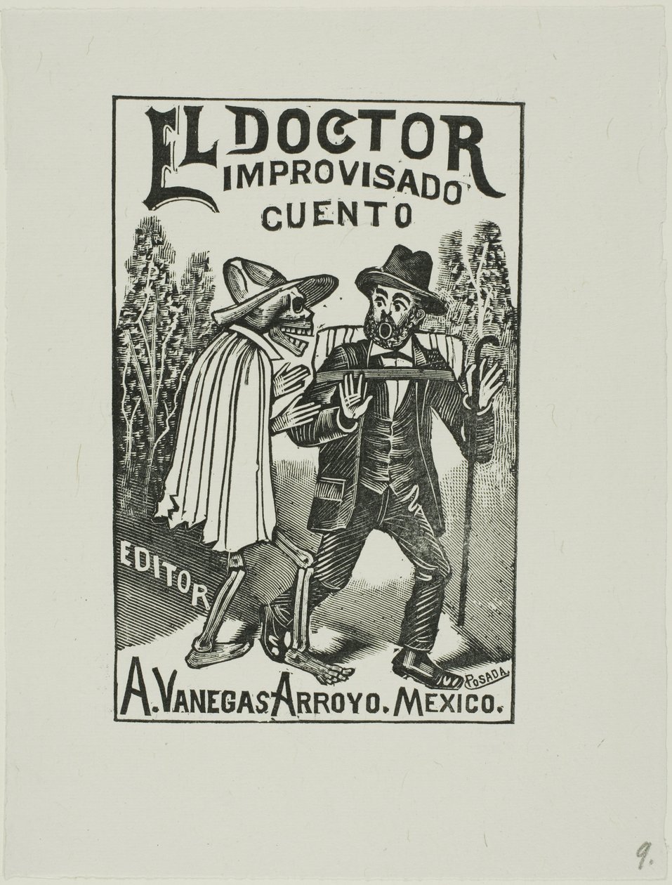 Il medico improvvisato da José Guadalupe Posada