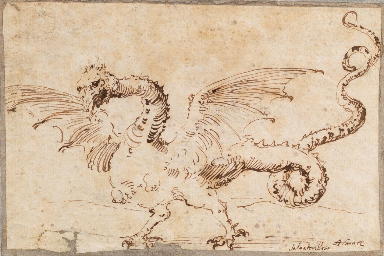 Studio di un drago da José Ribera de