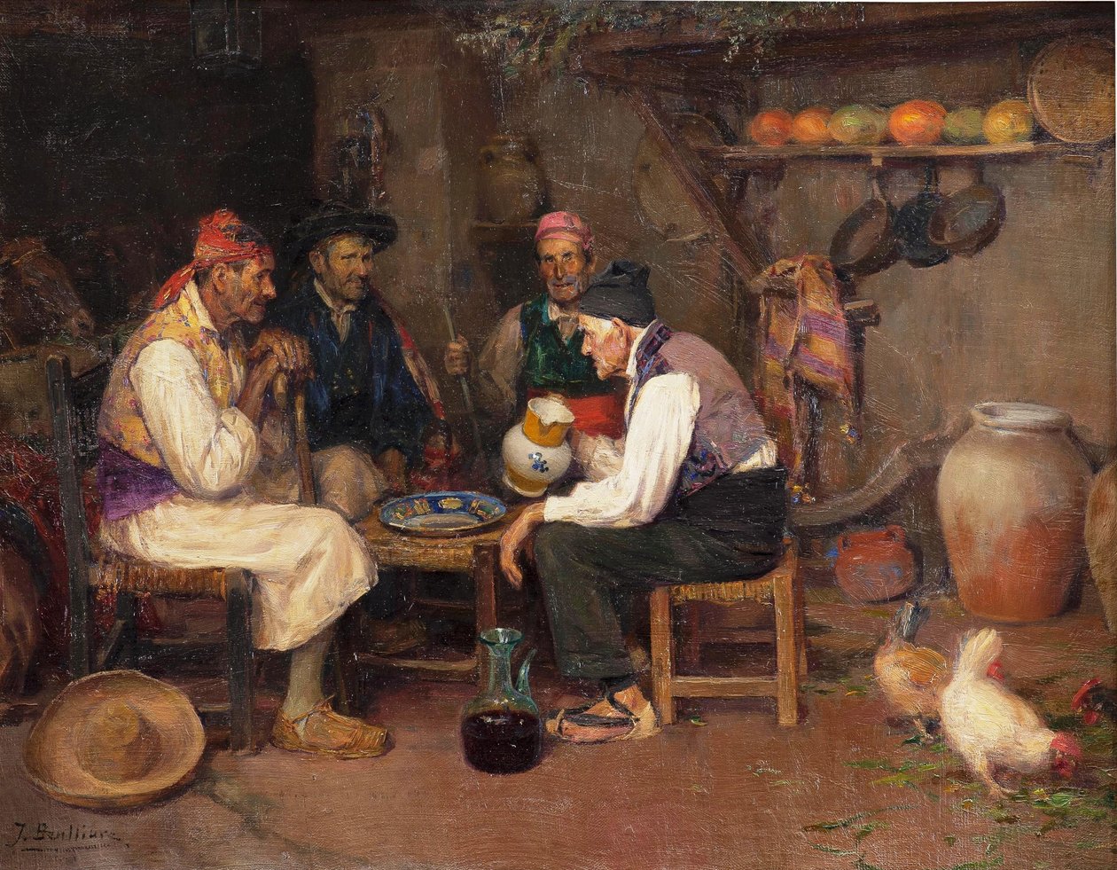 Palique y trago da Jose Benlliure y Gil