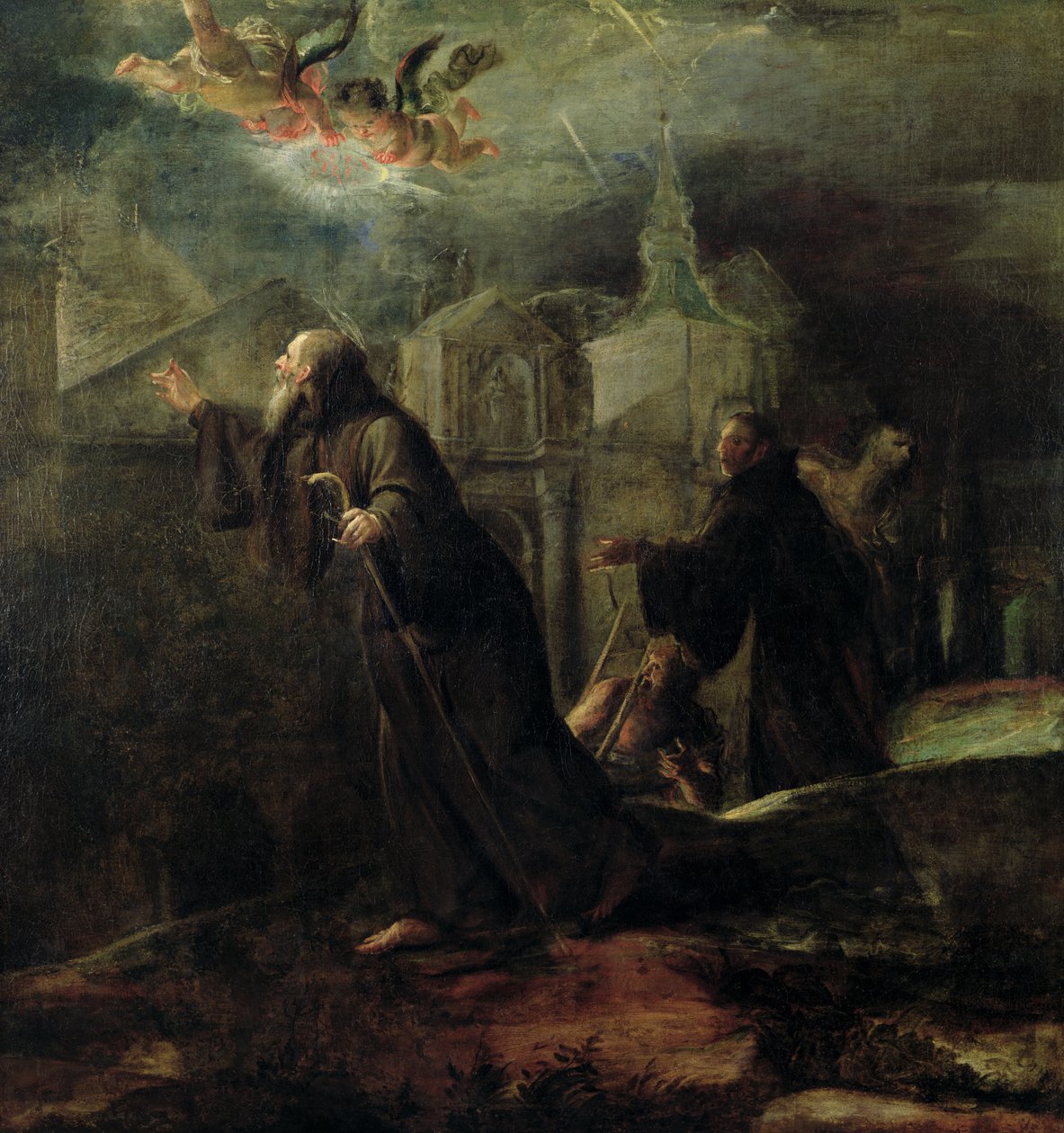 La visione di San Francesco di Paola da Jose Jimenez Donoso