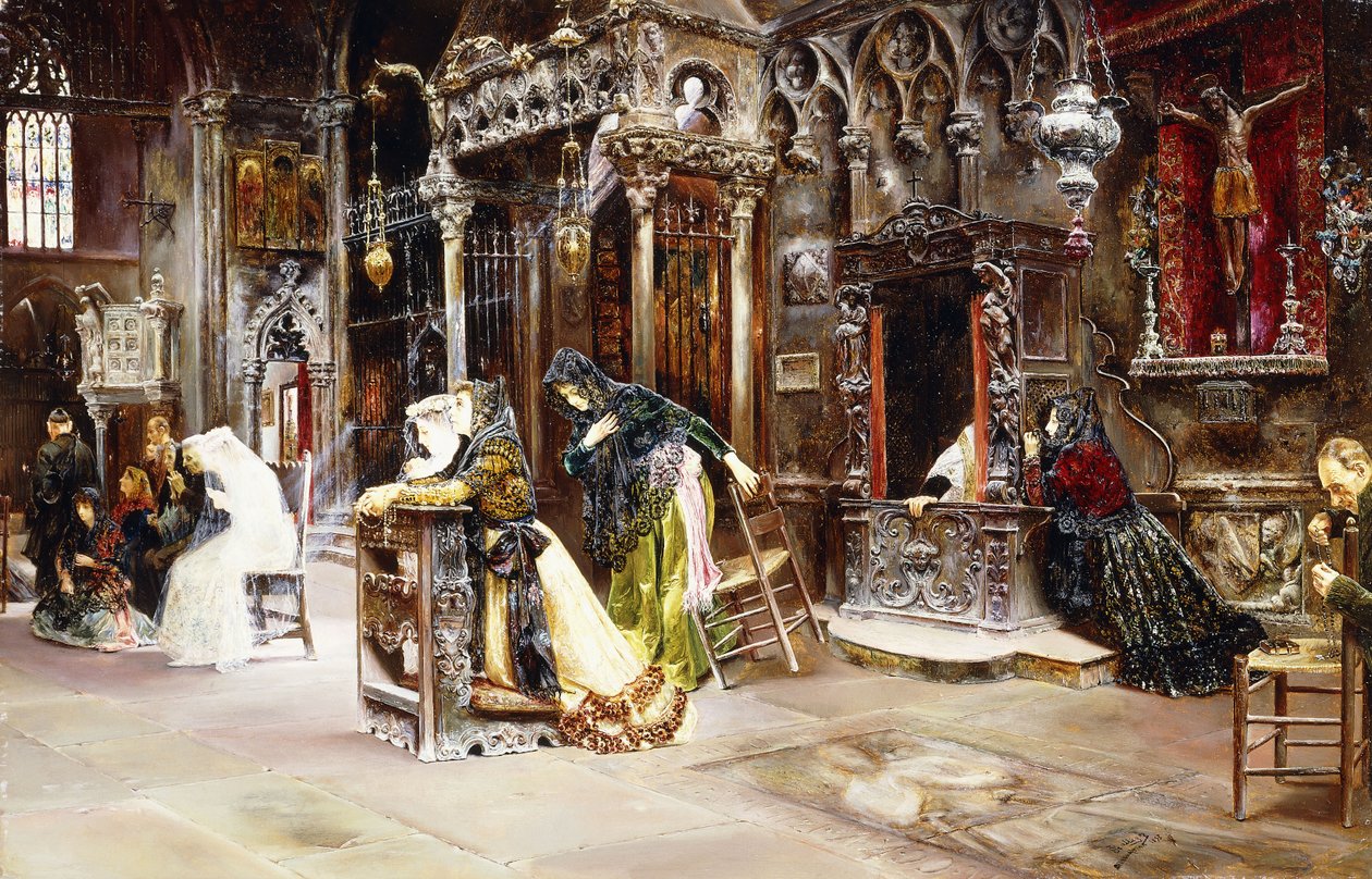 La Confessione da Jose Gallegos Arnosa