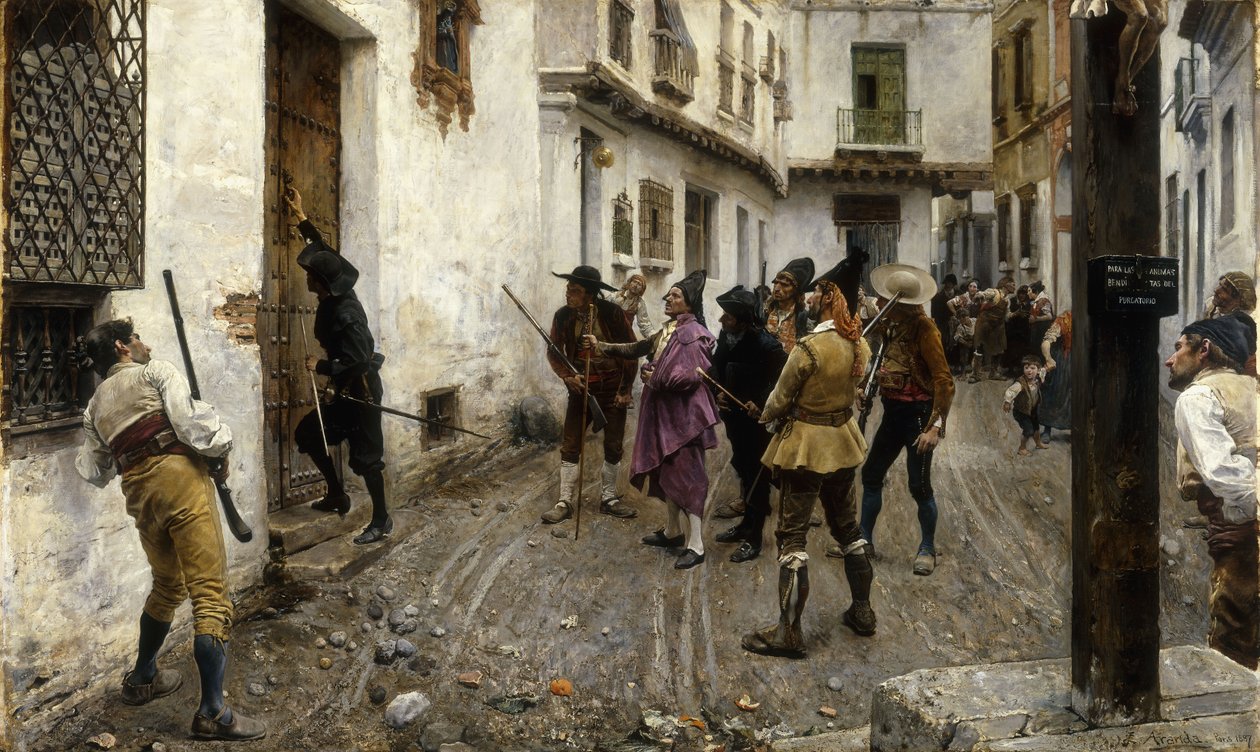 La giustizia prevale, 1887 da Jose Jimenes Aranda