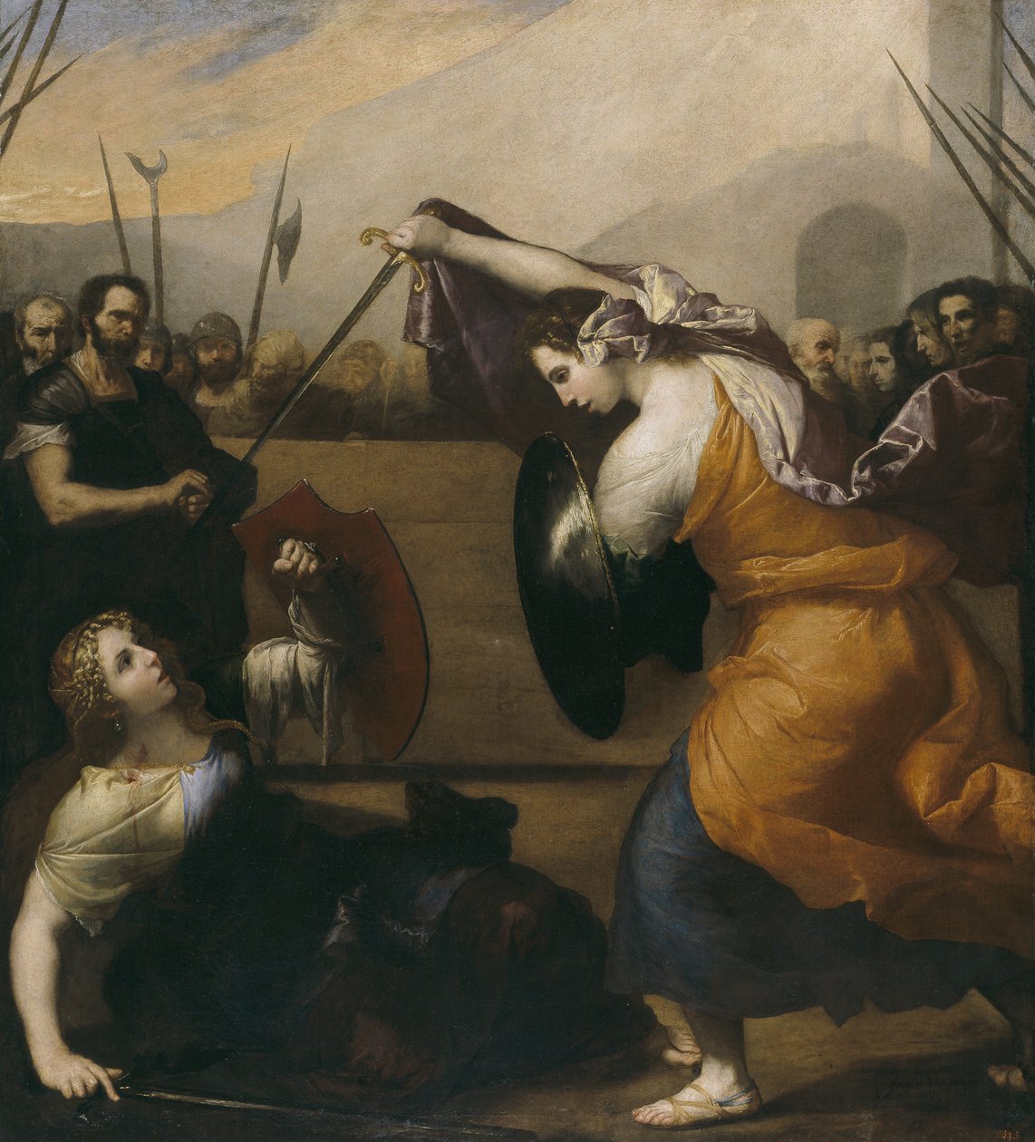 Duello di donne da Jose de Ribera