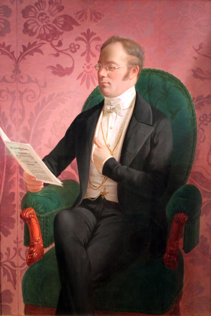 Ritratto di un ministro da Josef Weidner