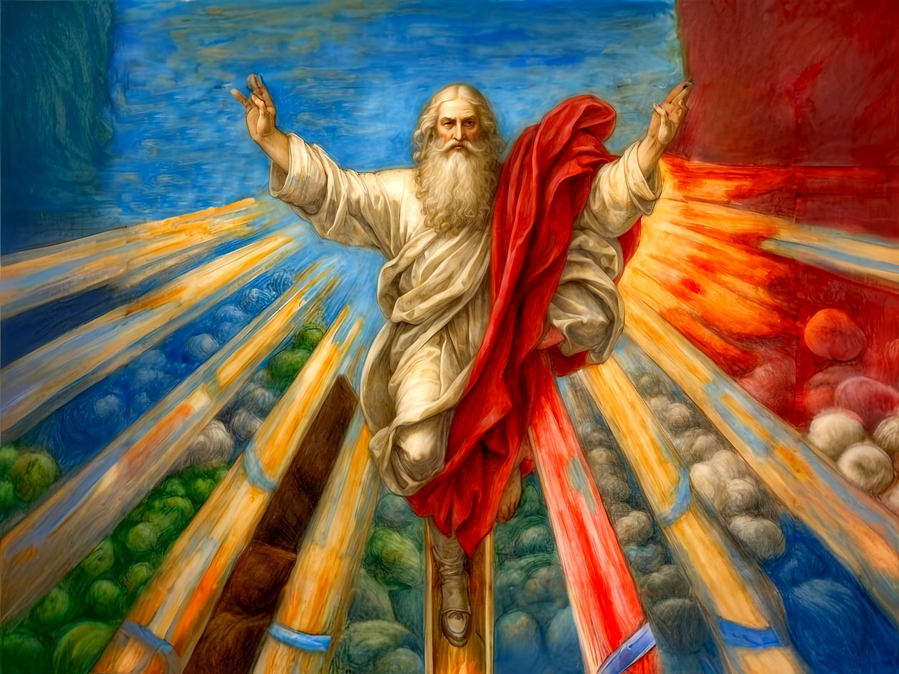 A1_Genesis_01-Creazione della Luce da Josef Johann Michel