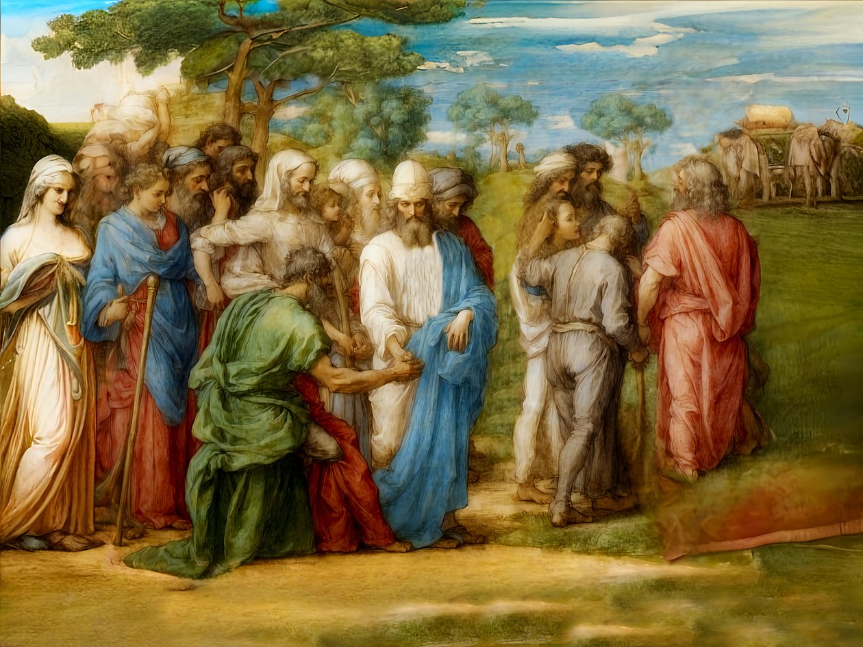 Gli Ismaeliti acquistano Giuseppe da Josef Johann Michel