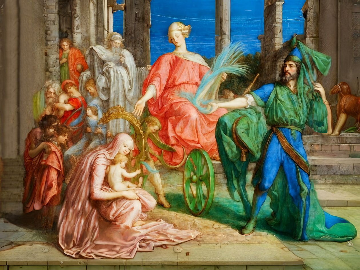 Giuseppe promosso in Egitto da Josef Johann Michel