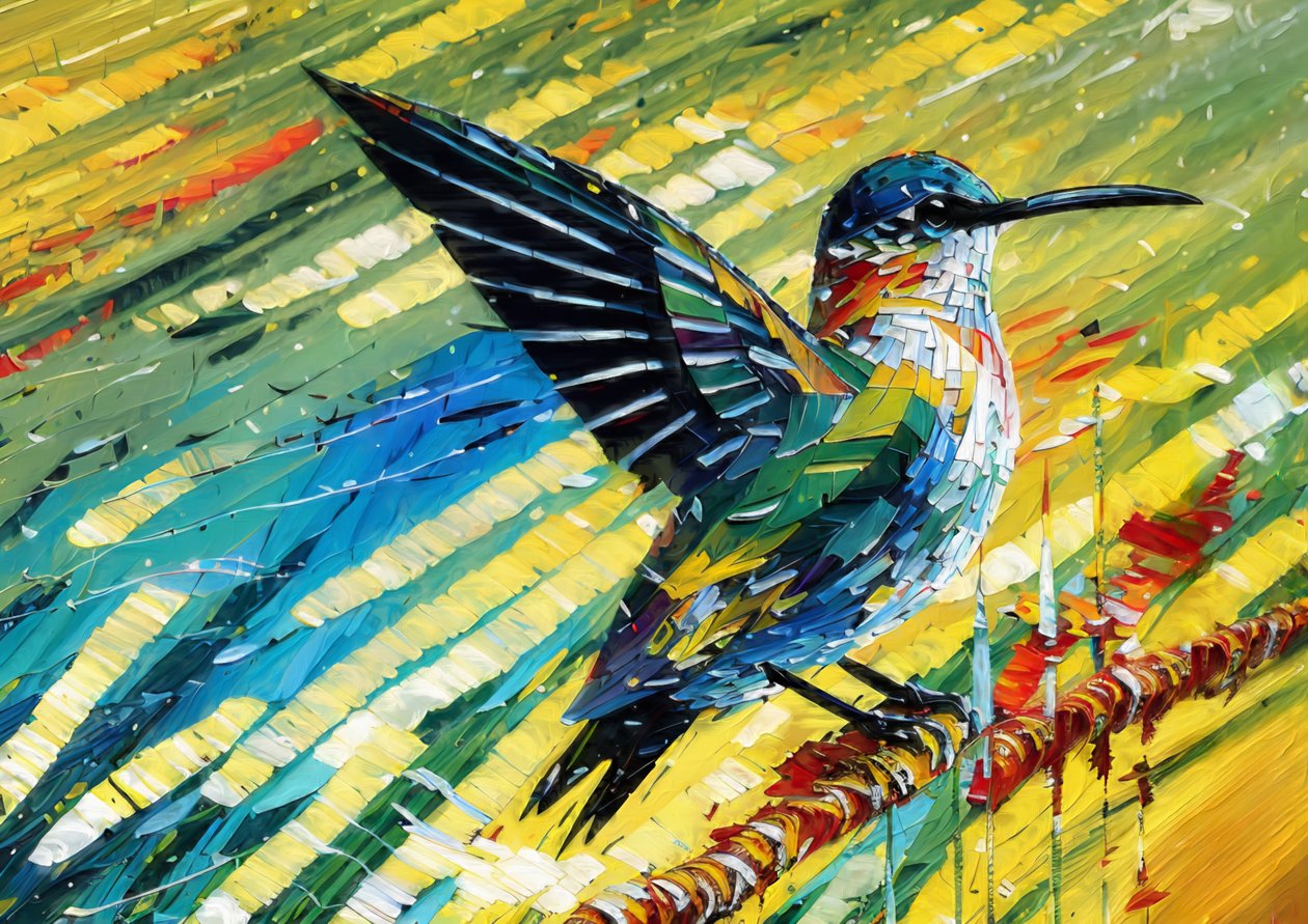 Animali: colibrì 2 da Josef Johann Michel