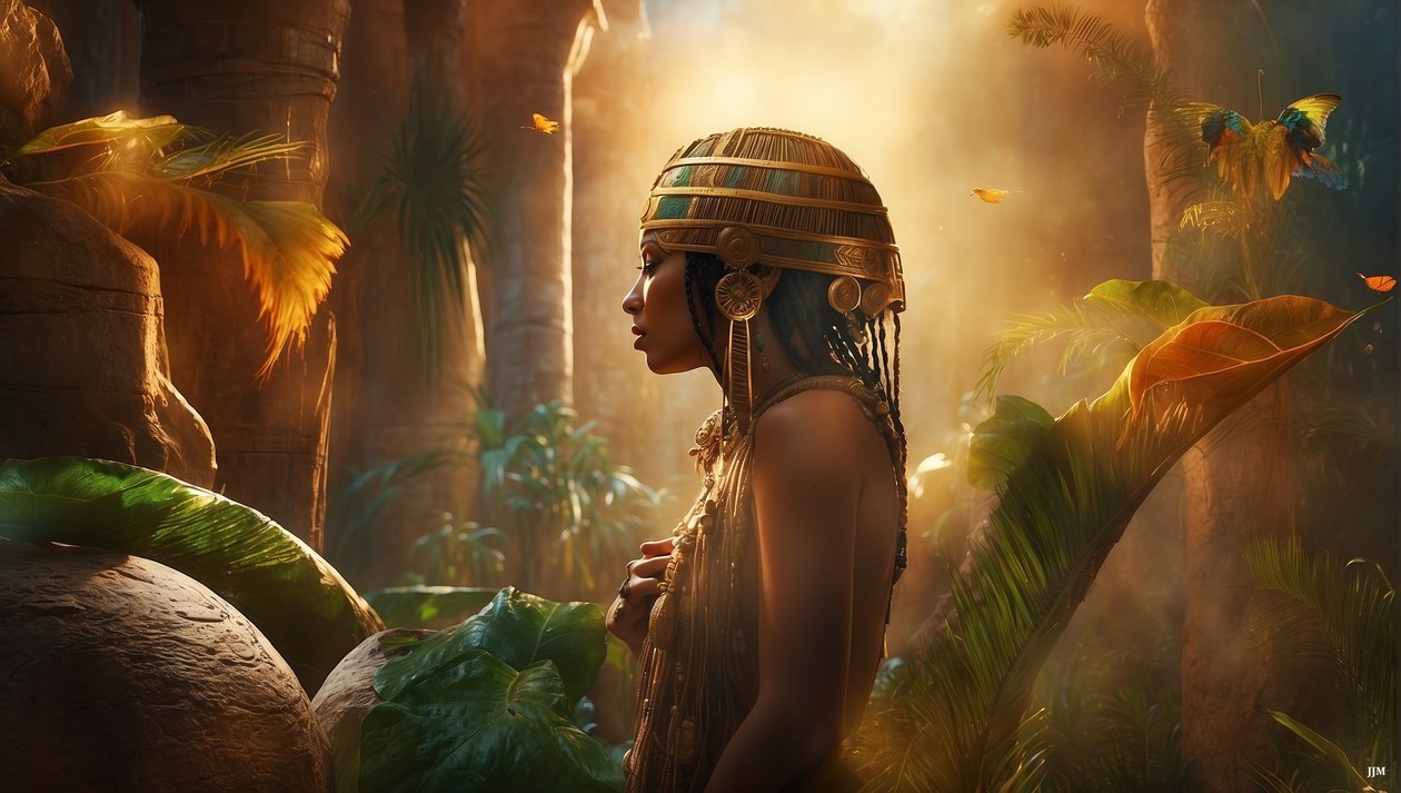 Dreamcore_ancient Egyptian-World_02 da Josef Johann Michel