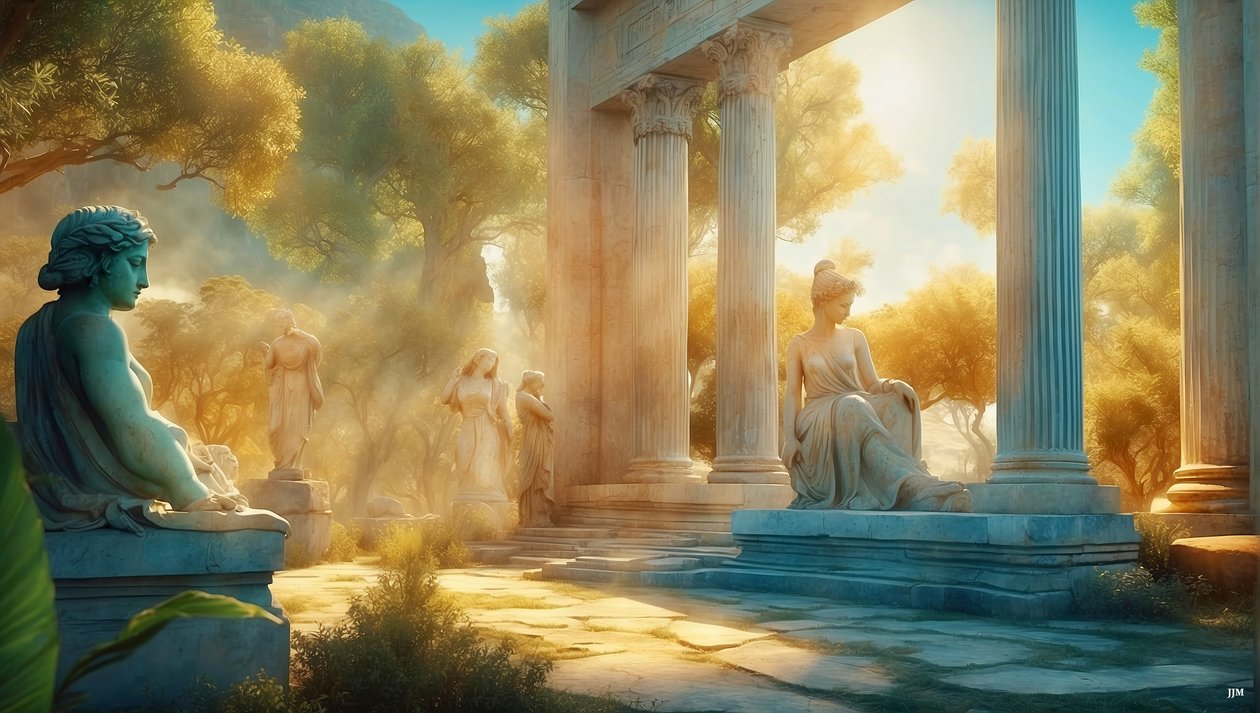 Dreamcore_ancient Greek-World_03 da Josef Johann Michel