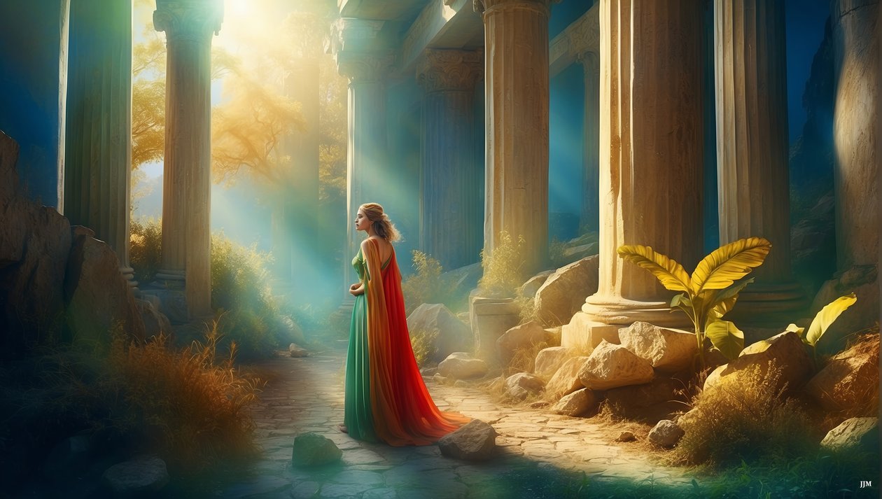Dreamcore_ancient Greek-World_05 da Josef Johann Michel
