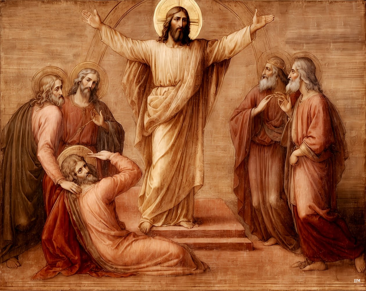 Trasfigurazione di Gesù da Josef Johann Michel