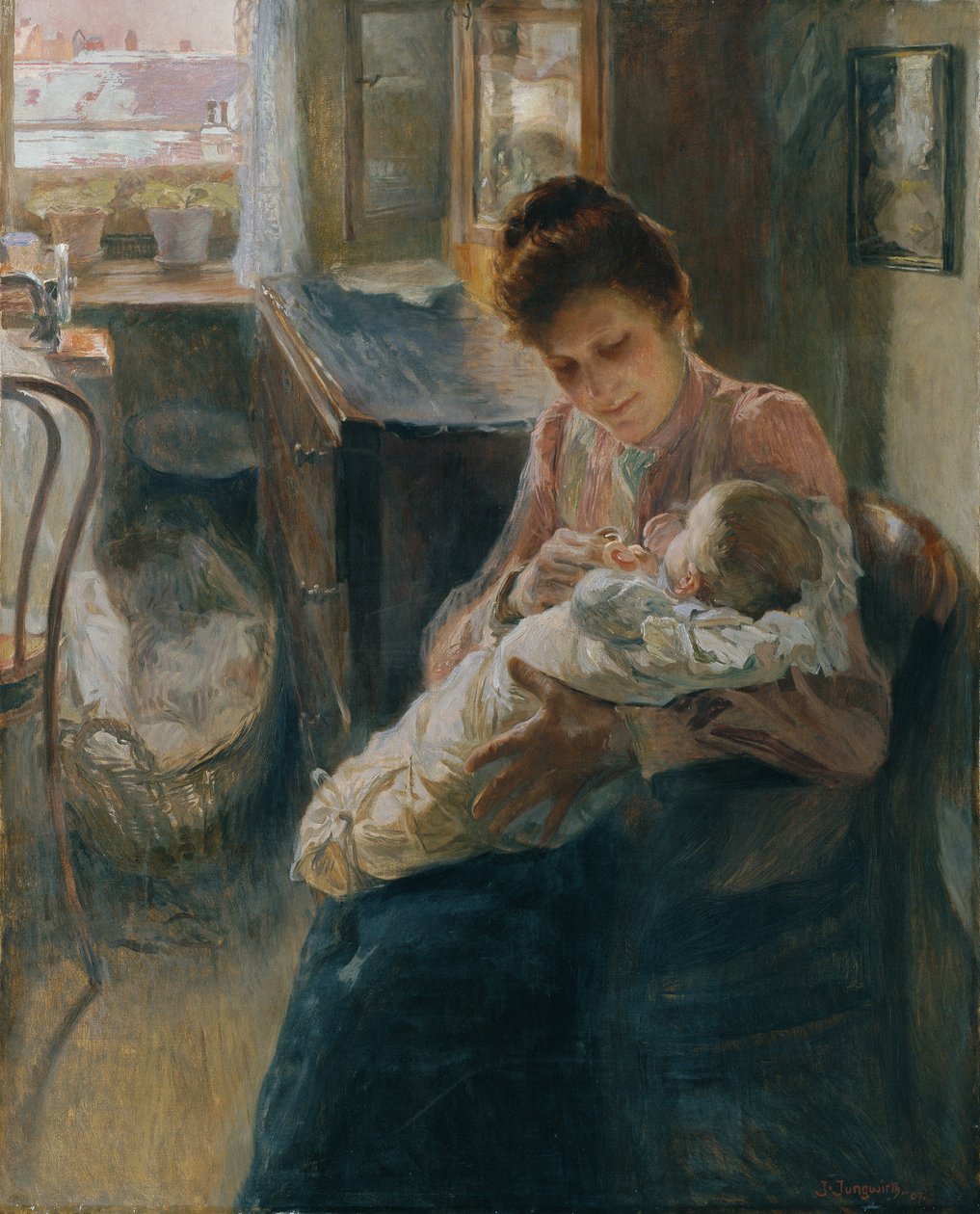 Giovane madre da Josef Jungwirth