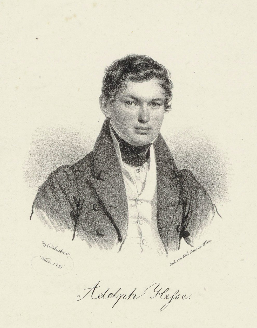 Adolf Hesse da Josef Kriehuber