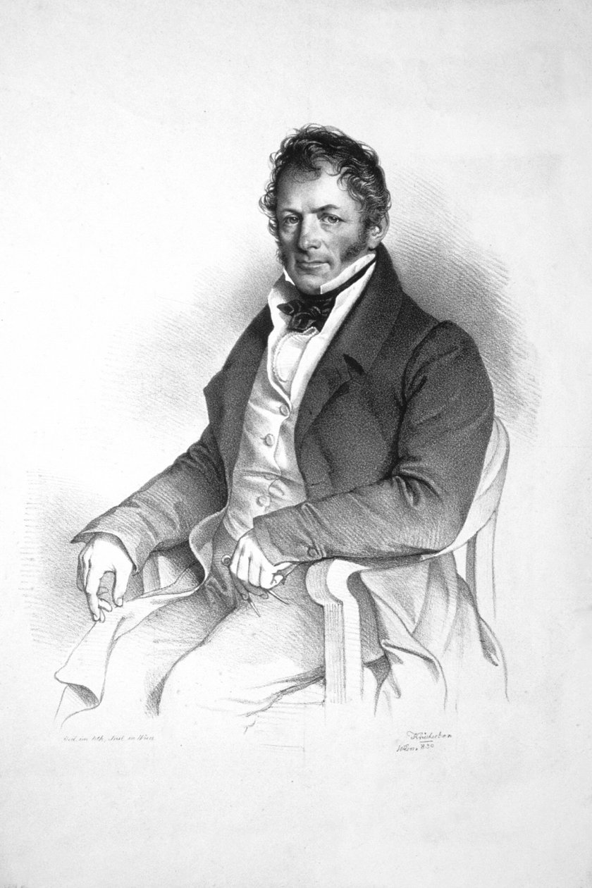 Litografia Franz Jäger da Josef Kriehuber